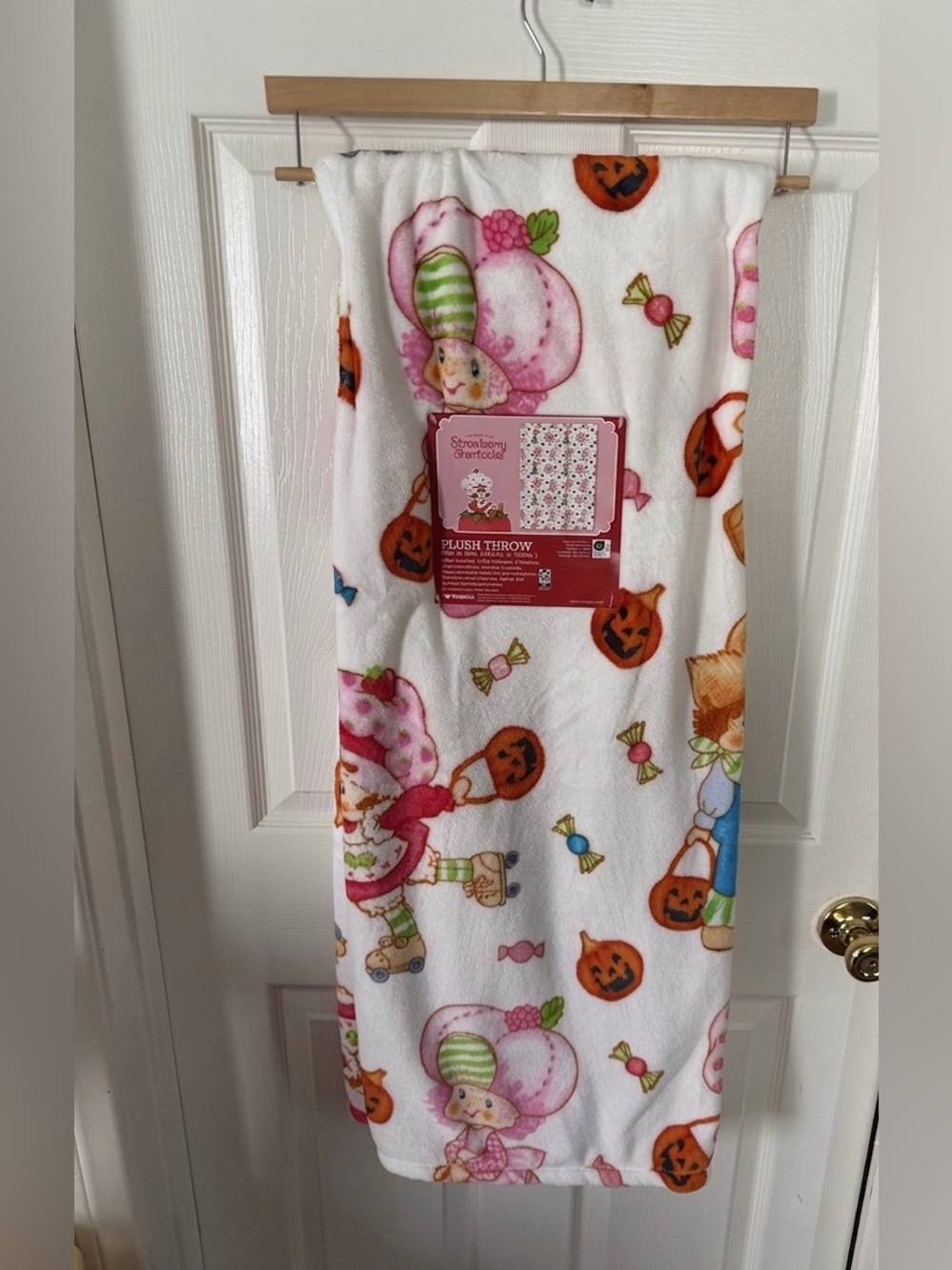 NEW Strawberry Shortcake
Halloween Plush Throw Blanket